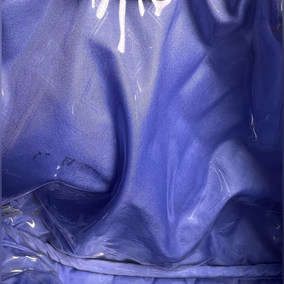 Vera Bradley “MURAL GARDEN” Travel Cosmetic Makeup Case Purple Floral Quilted - Picture 8 of 8